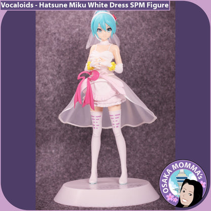 Hatsune Miku White Dress SPM Figure