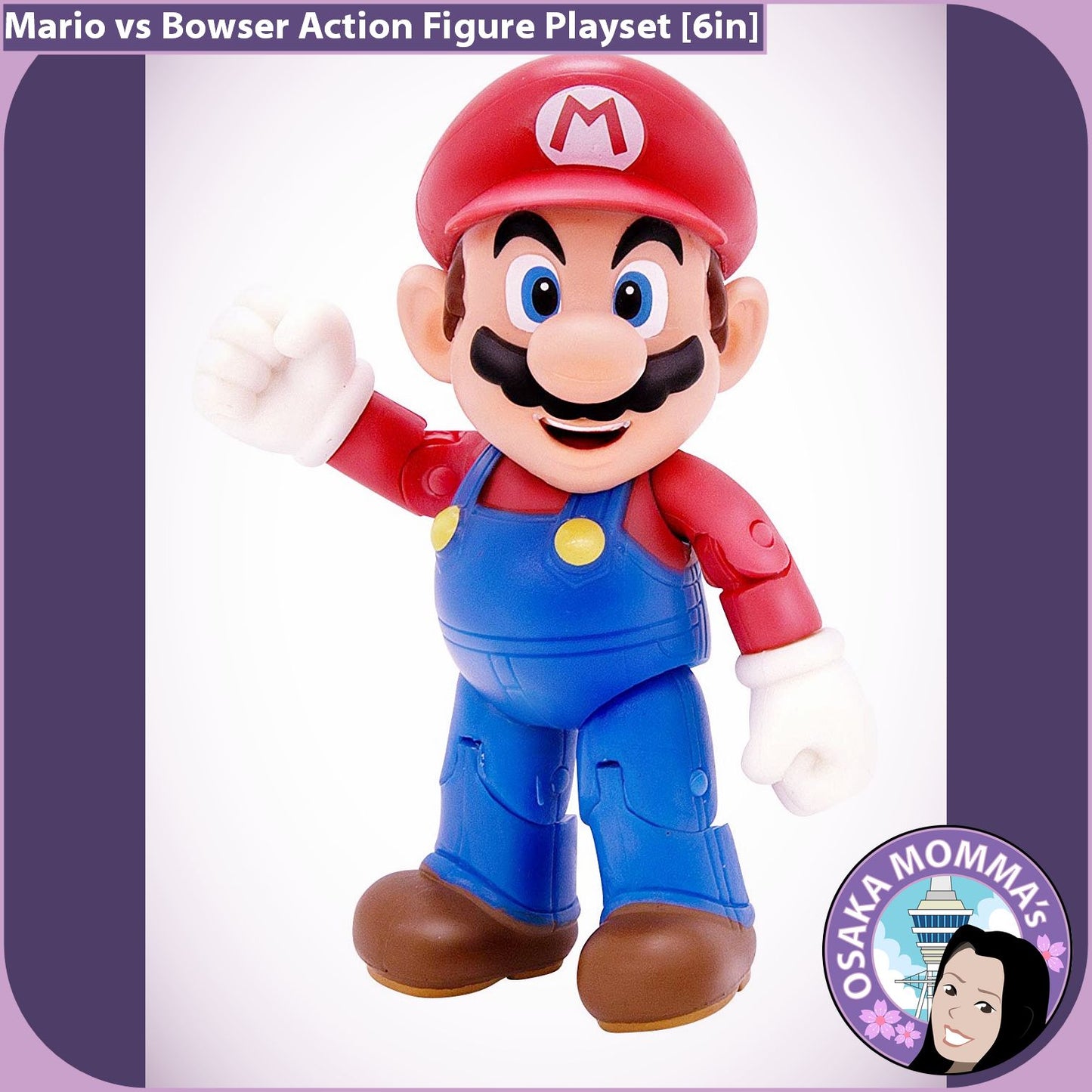 Mario vs Bowser Figure Playset