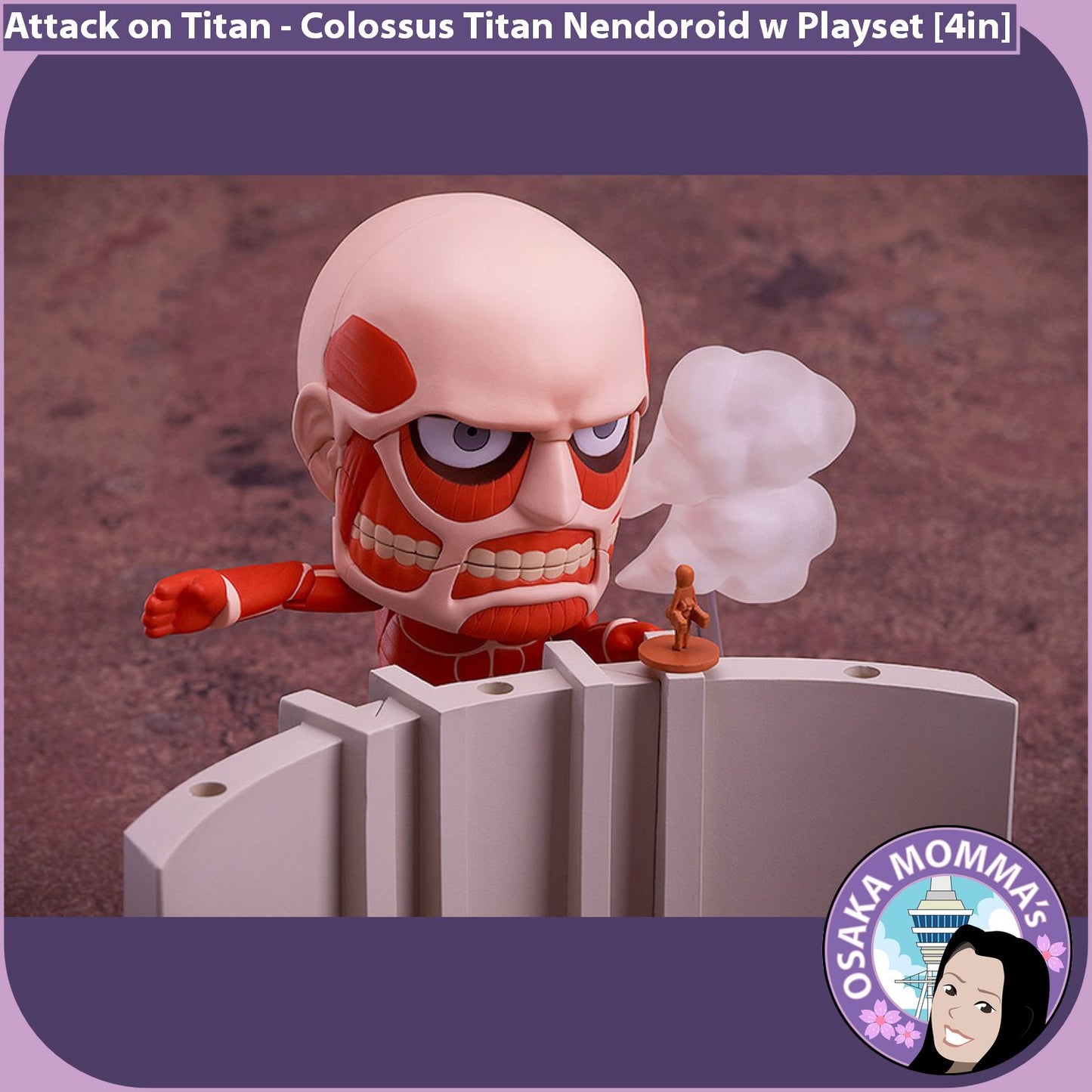 Colossus Titan with Wall Maria Playset Nendoroid 360