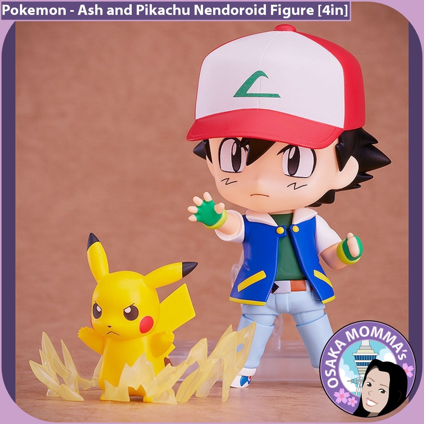 Ash and Pikachu Nendoroid 800