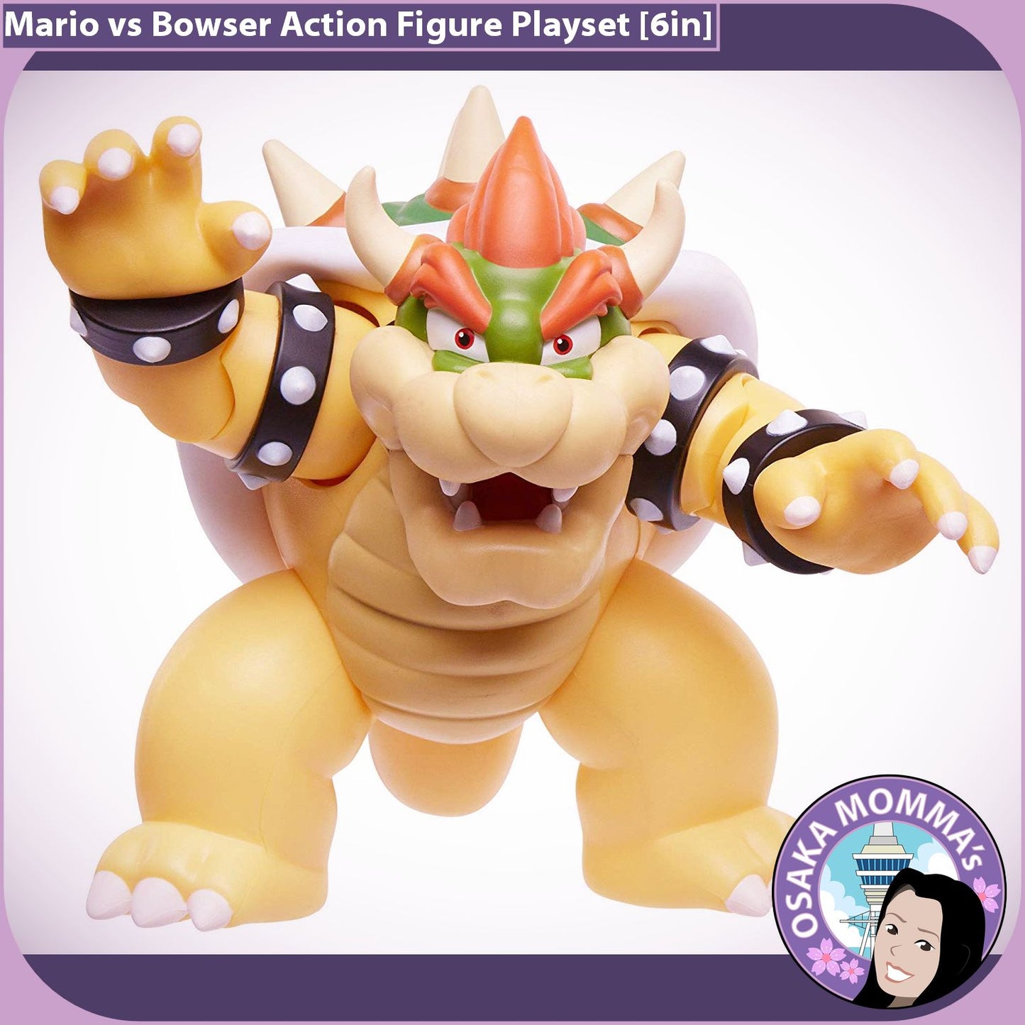 Mario vs Bowser Figure Playset