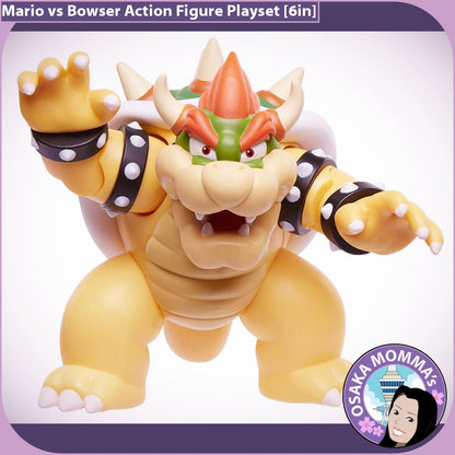 Mario vs Bowser Figure Playset