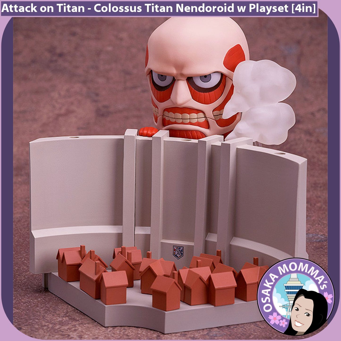 Colossus Titan with Wall Maria Playset Nendoroid 360