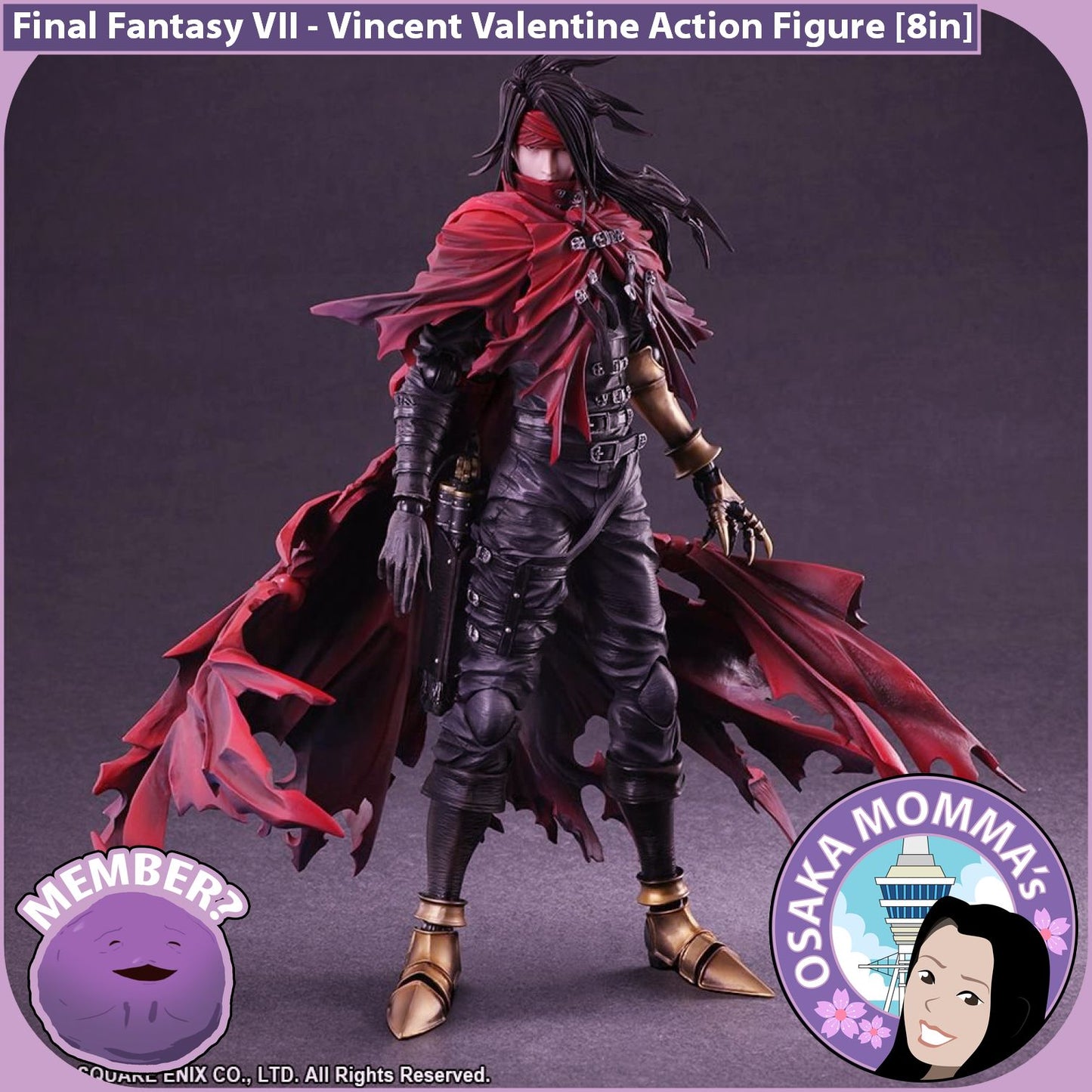 Vincent Valentine Play Arts