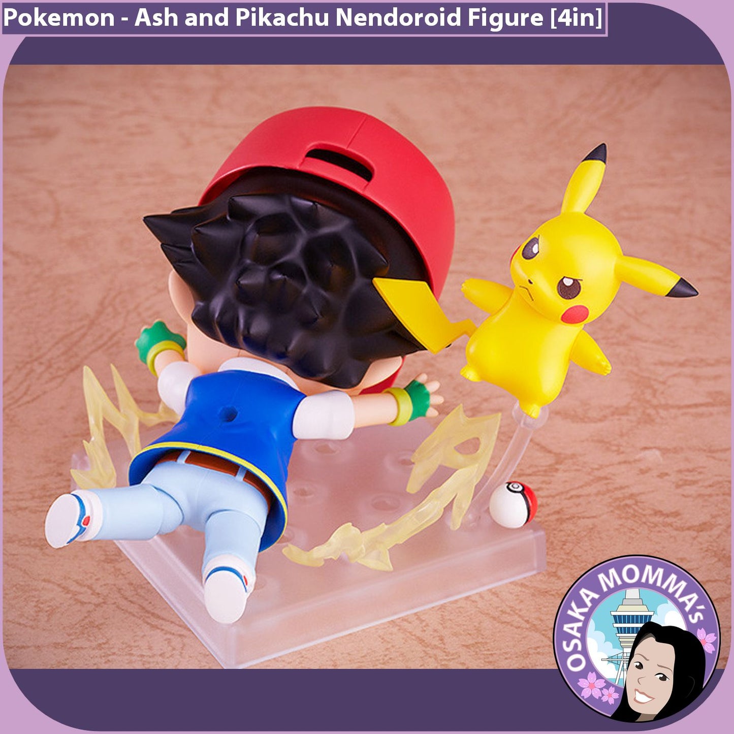 Ash and Pikachu Nendoroid 800