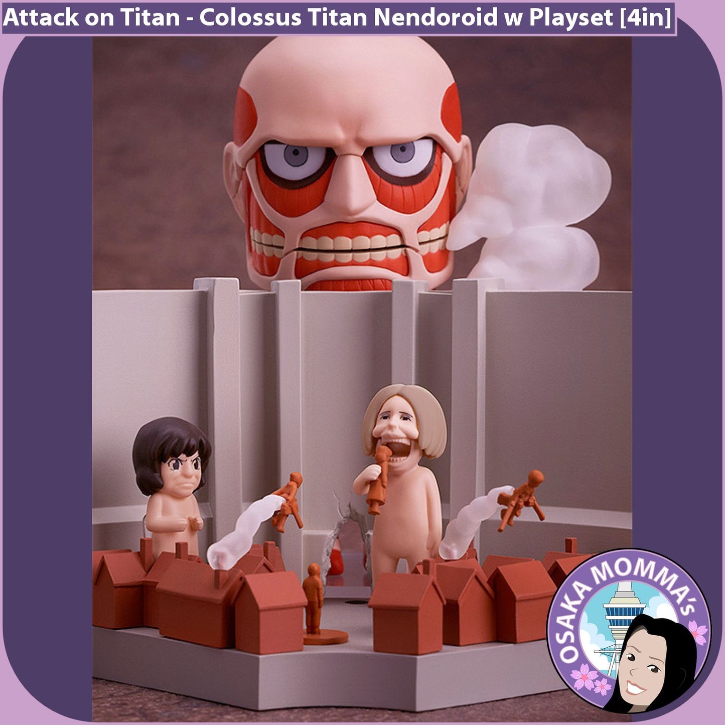 Colossus Titan with Wall Maria Playset Nendoroid 360