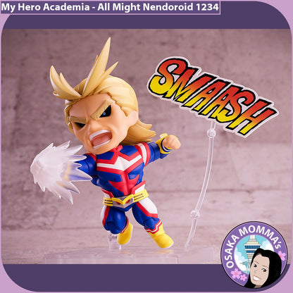 All Might Nendoroid 1234