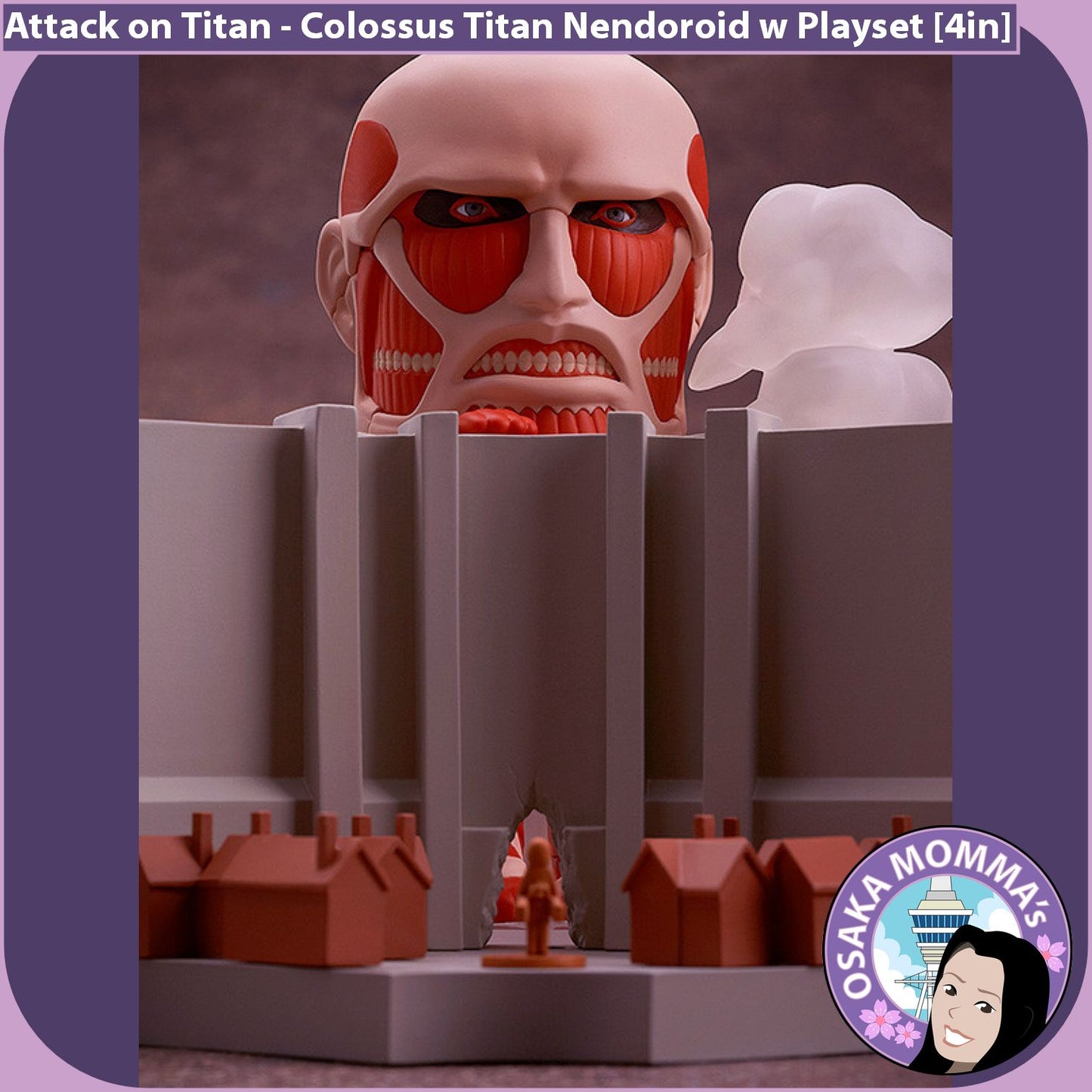 Colossus Titan with Wall Maria Playset Nendoroid 360