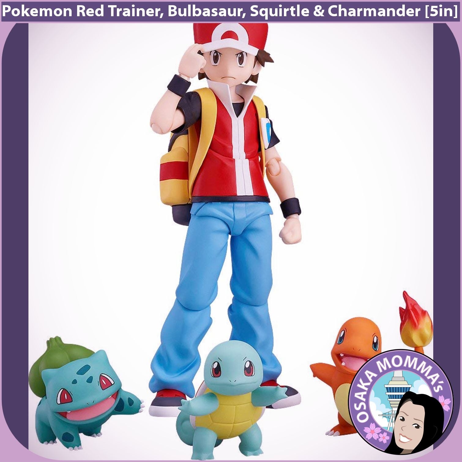 Pokemon Red Trainer Figma 356 – Osaka Momma's Japanese Goods