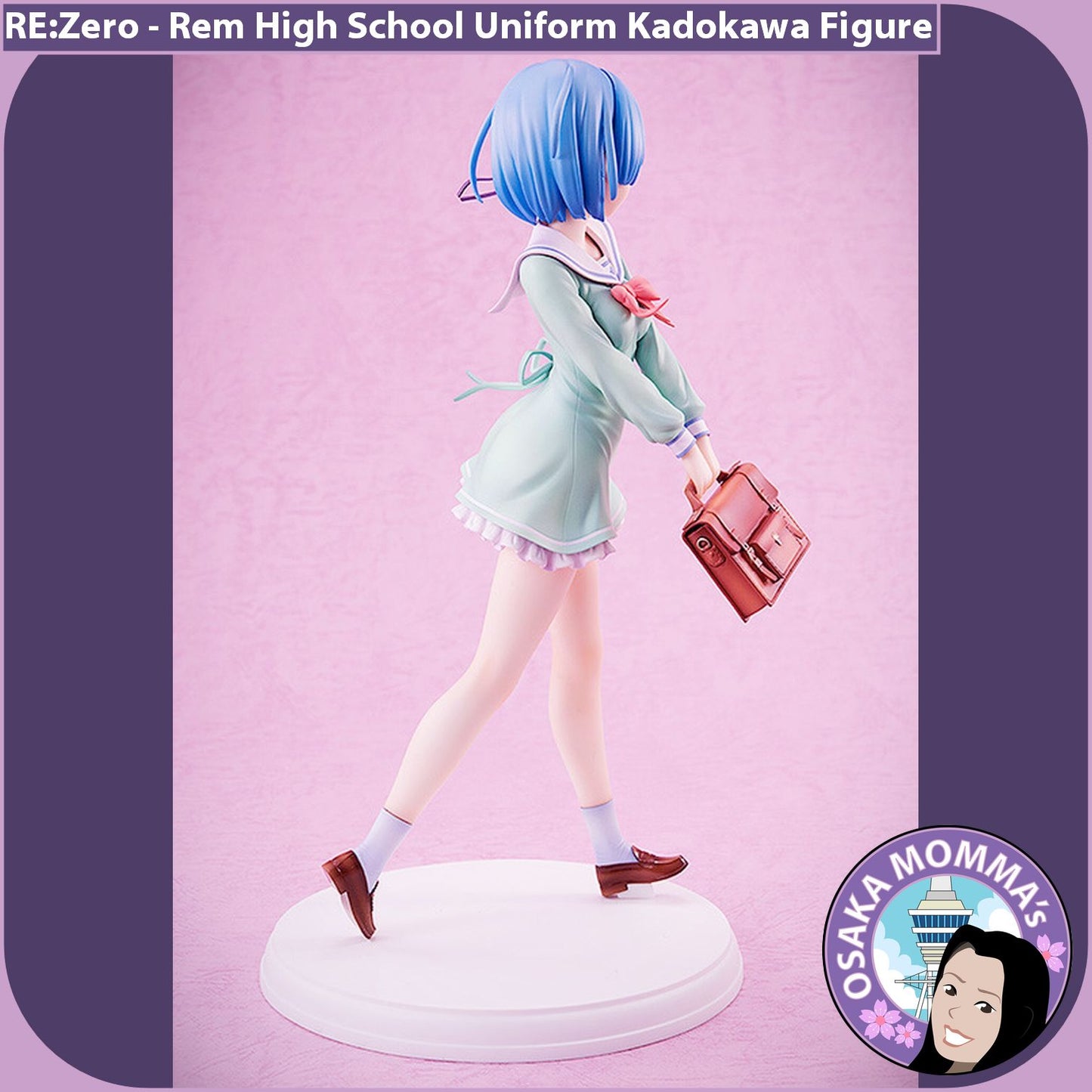 Rem High School Uniform Kadokawa Figure