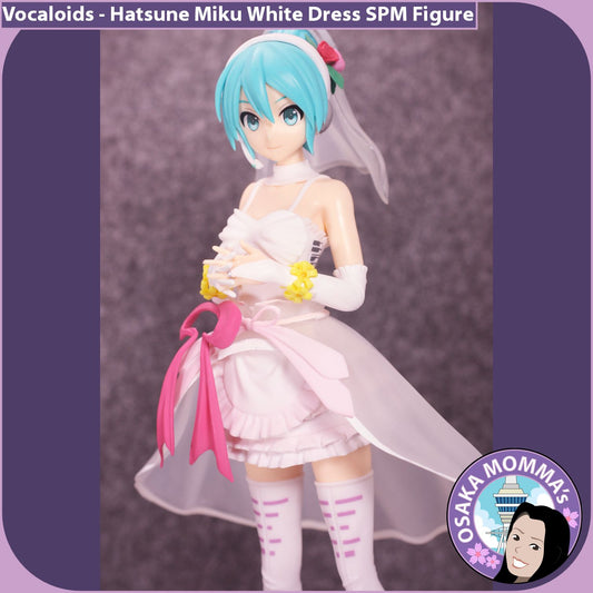 Hatsune Miku White Dress SPM Figure