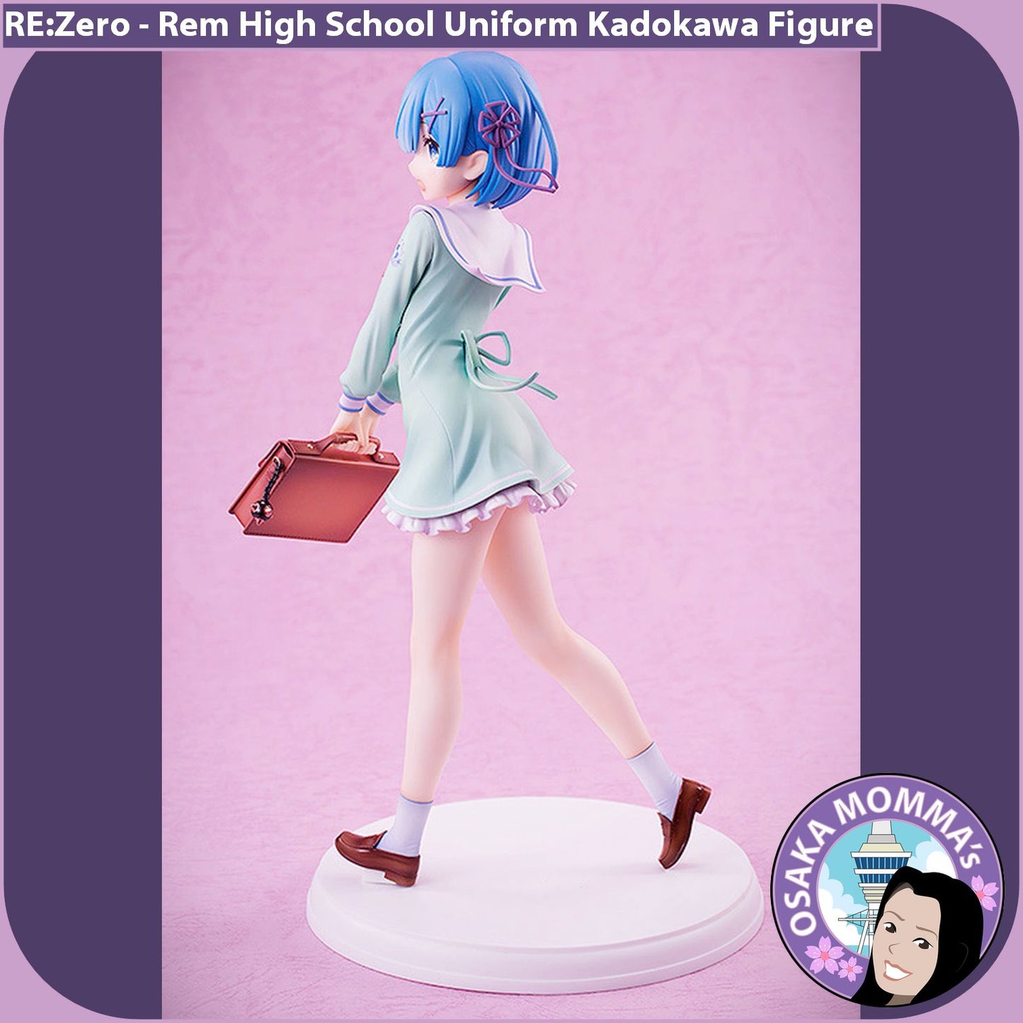 Rem High School Uniform Kadokawa Figure