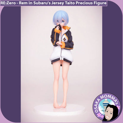 Rem in Subaru's Jersey Taito Figure