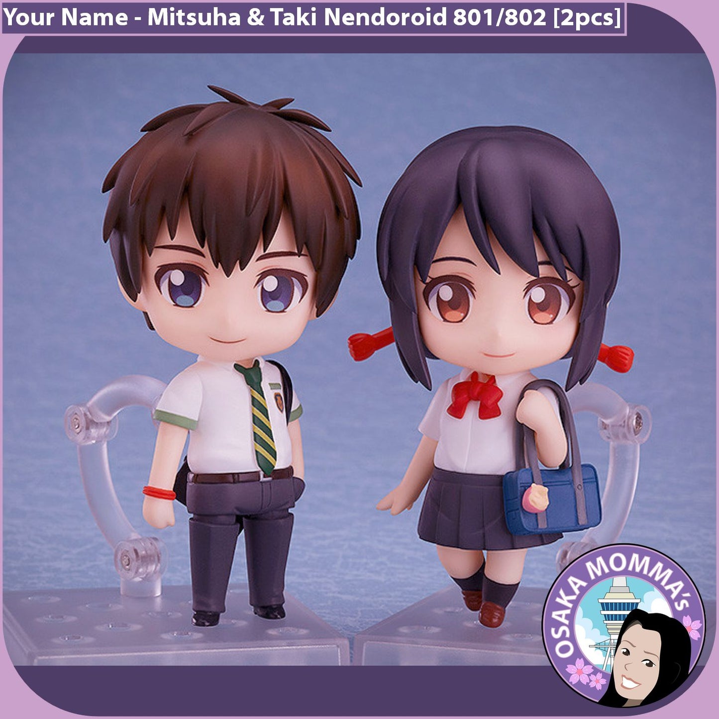 Taki Tachibana & Mitsuha Miyamizu Nendoroids 801/802 Set