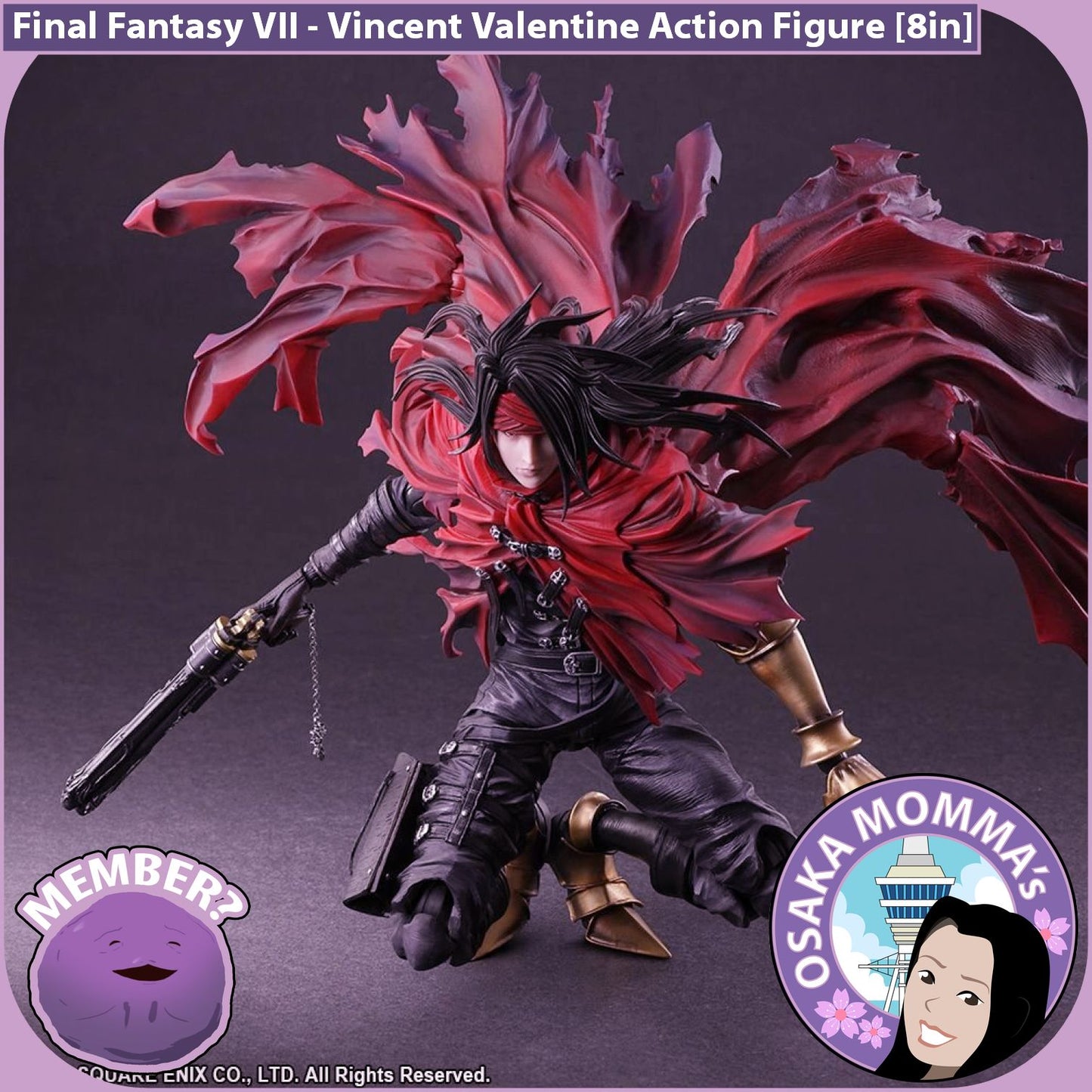 Vincent Valentine Play Arts