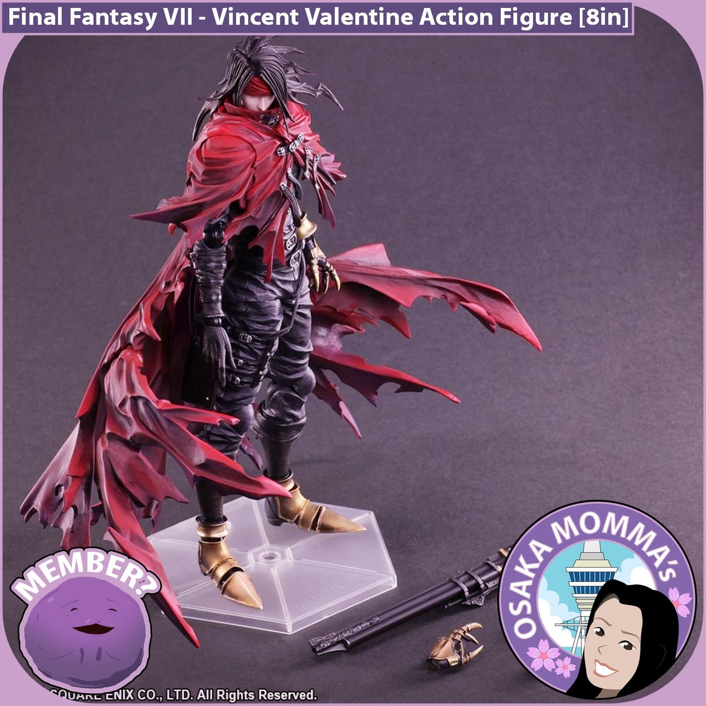 Vincent Valentine Play Arts