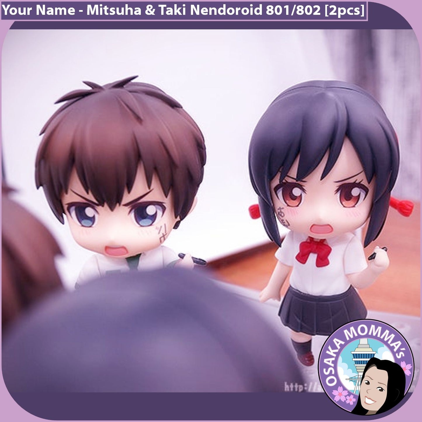 Taki Tachibana & Mitsuha Miyamizu Nendoroids 801/802 Set