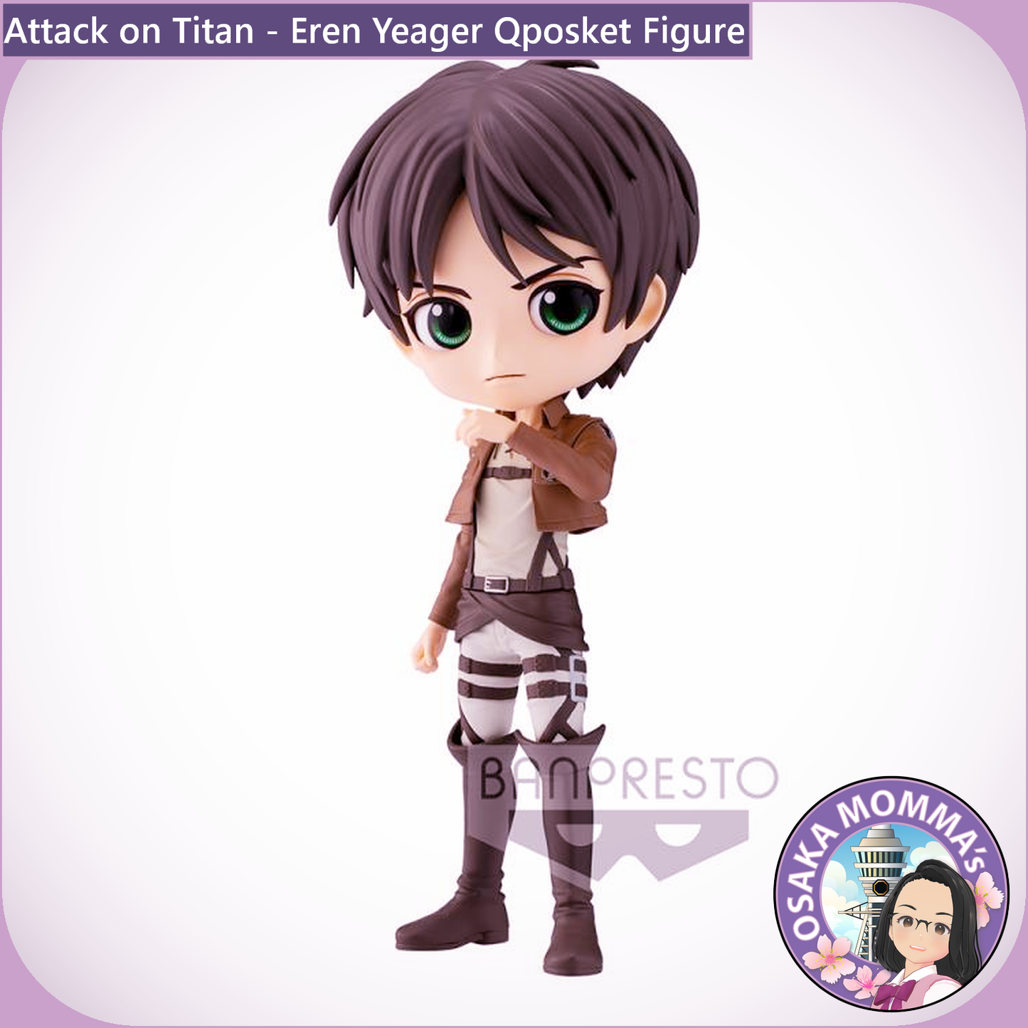 Eren Yeager Vol.1 Qposket Figure