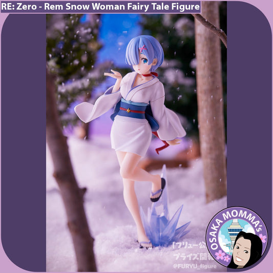 Rem Snow Woman Fairy Tale Figure