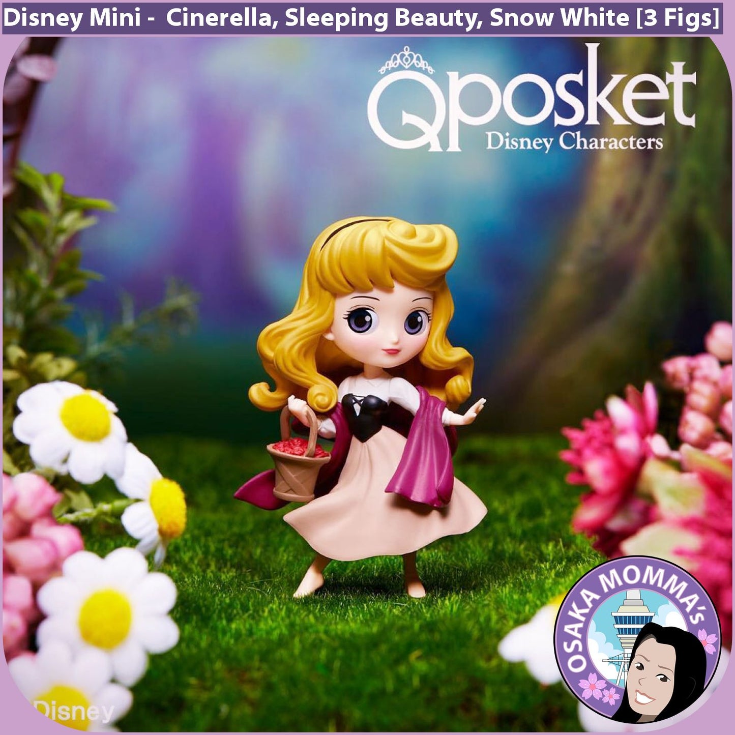 Qposket Petit - Cinderella・ Sleeping Beauty・ Snow White