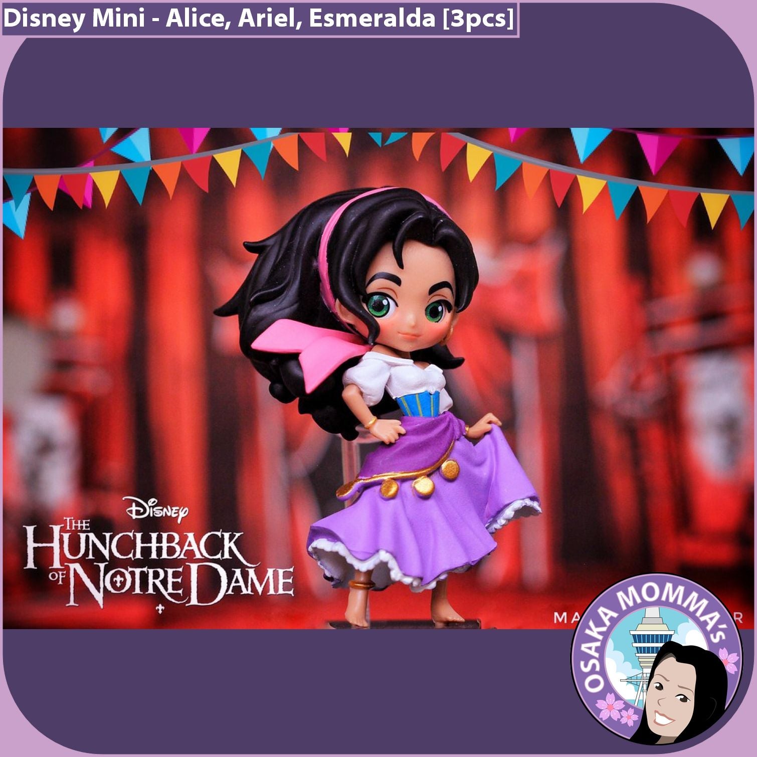 Qposket Petit - Alice・Ariel・Esmeralda – Osaka Momma's Japanese Goods