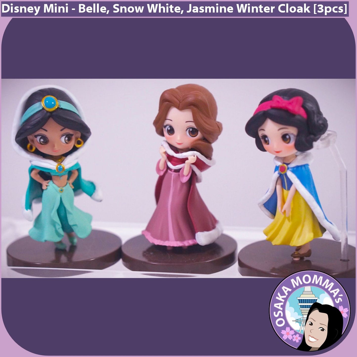 Qposket Petit - Belle・ Snow White・ Jasmine in Winter