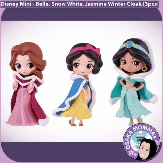 Qposket Petit - Belle・ Snow White・ Jasmine in Winter