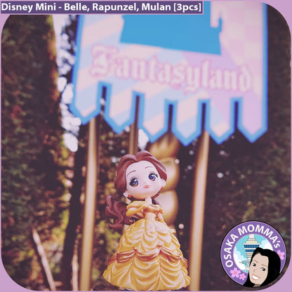 Qposket Petit - Belle・Rapunzel・Mulan