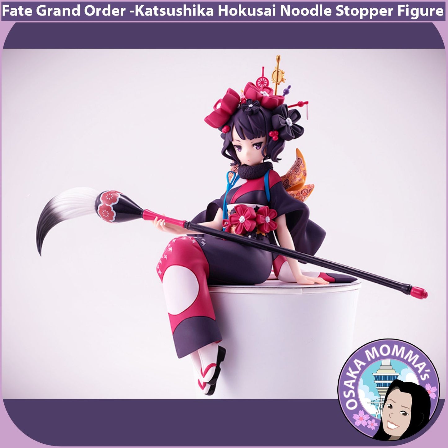 Katsushika Hokusai Noodle Stopper Figure