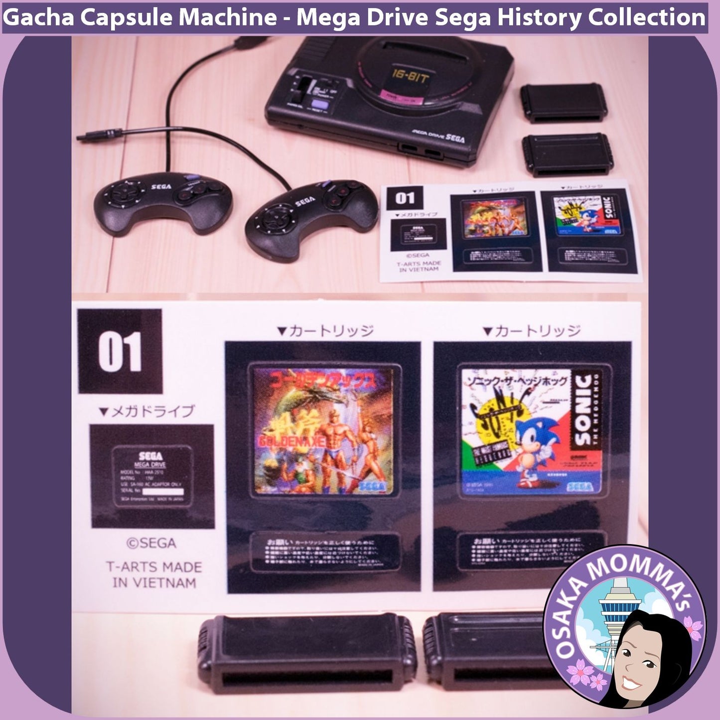 Mega Drive Sega History Collection Miniatures