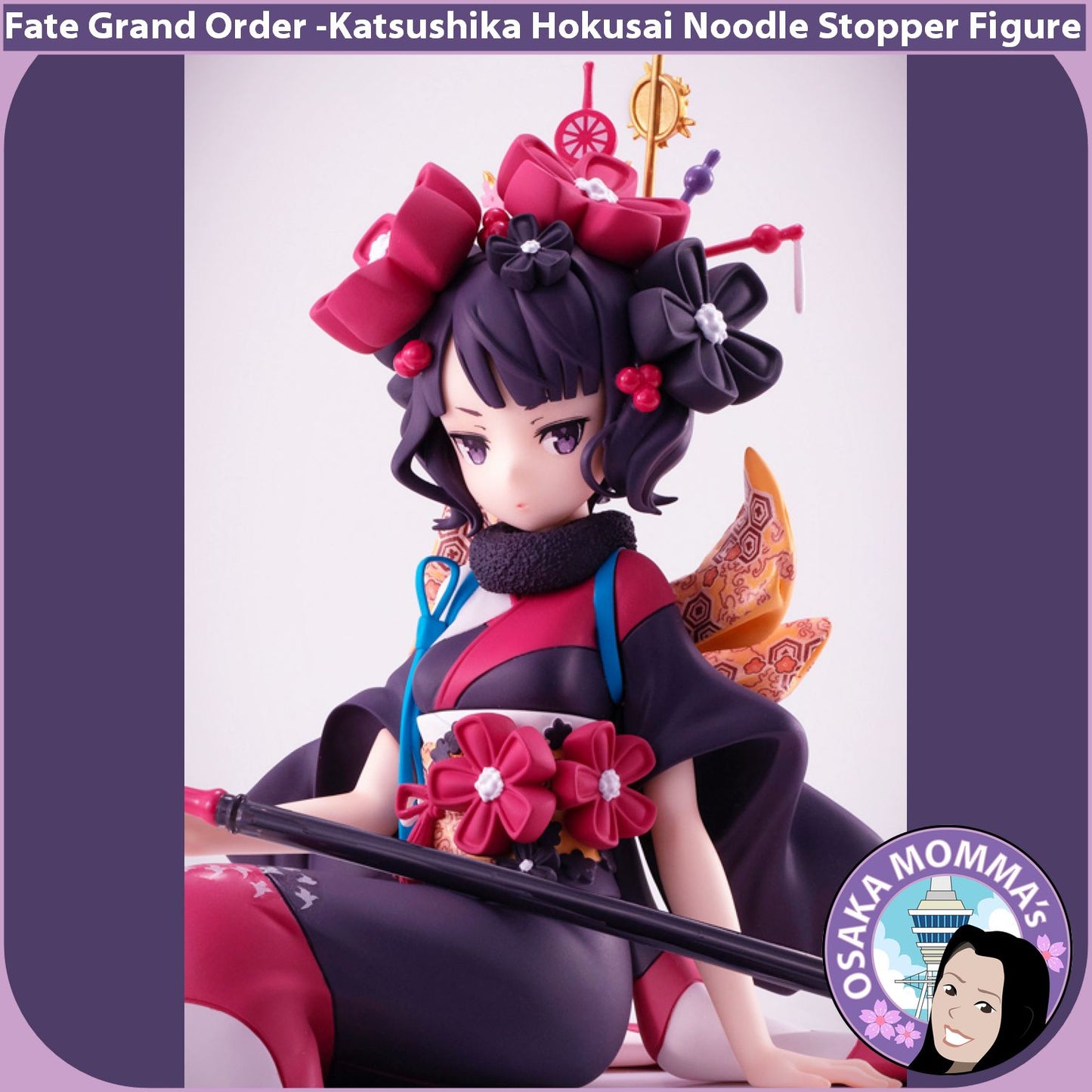 Katsushika Hokusai Noodle Stopper Figure