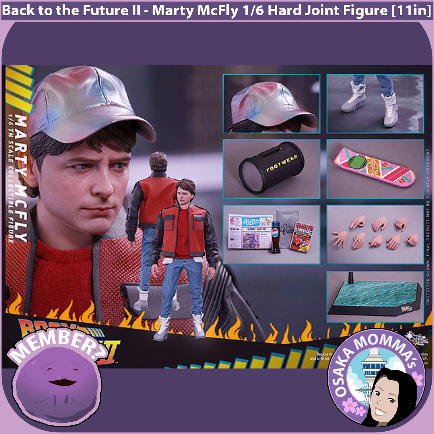 Marty McFly 1/6 Scale Hard Jointed Figure