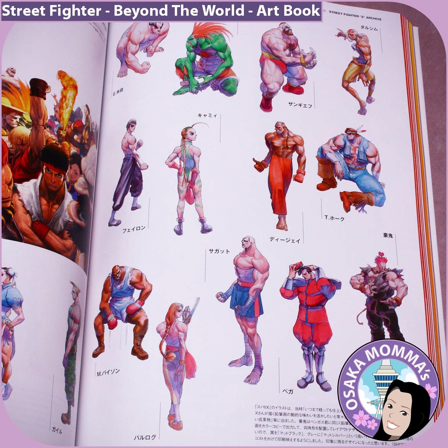 Street Fighter Beyond The World Art Book