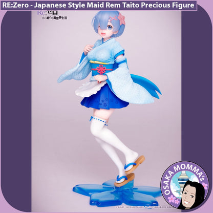 Rem Japanese Style Maid Figure