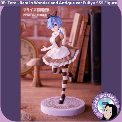 Rem in Wonderland Antique Ver. FuRyu Figure