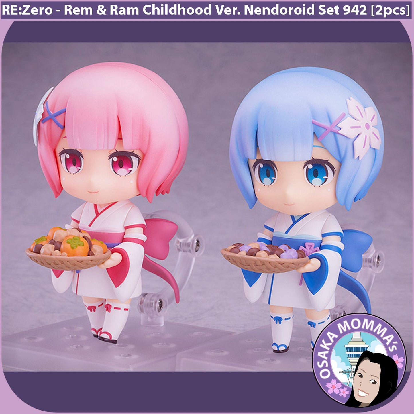 Rem & Ram Childhood Ver. Nendoroid Set 942