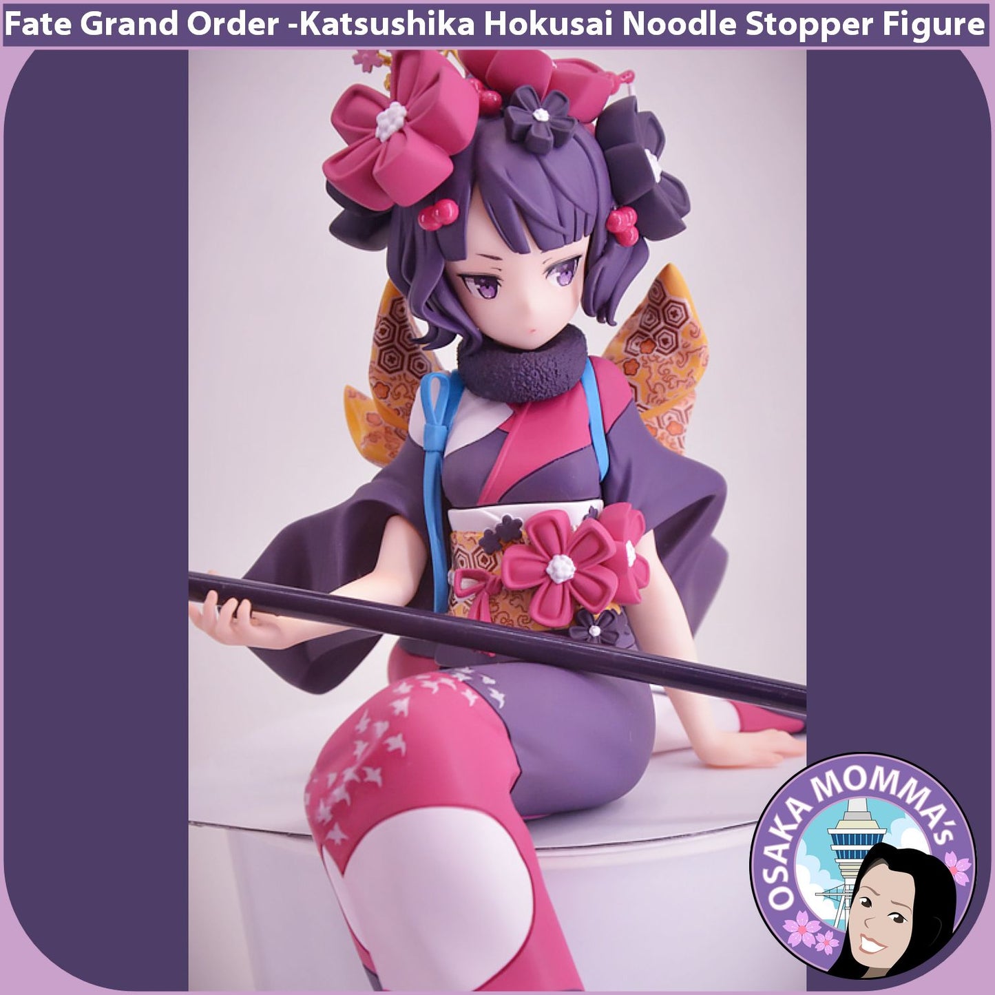 Katsushika Hokusai Noodle Stopper Figure