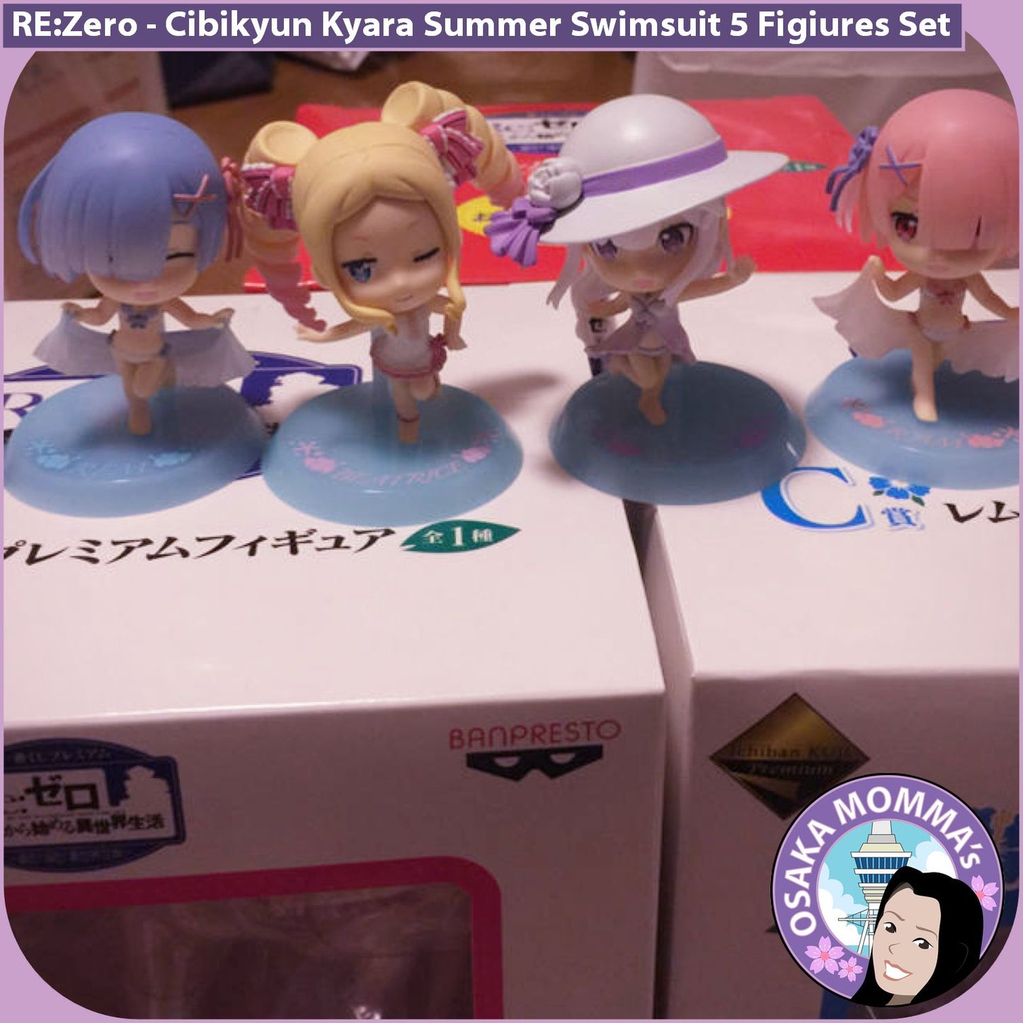 RE:Zero Chibikyun Swimsuit Set