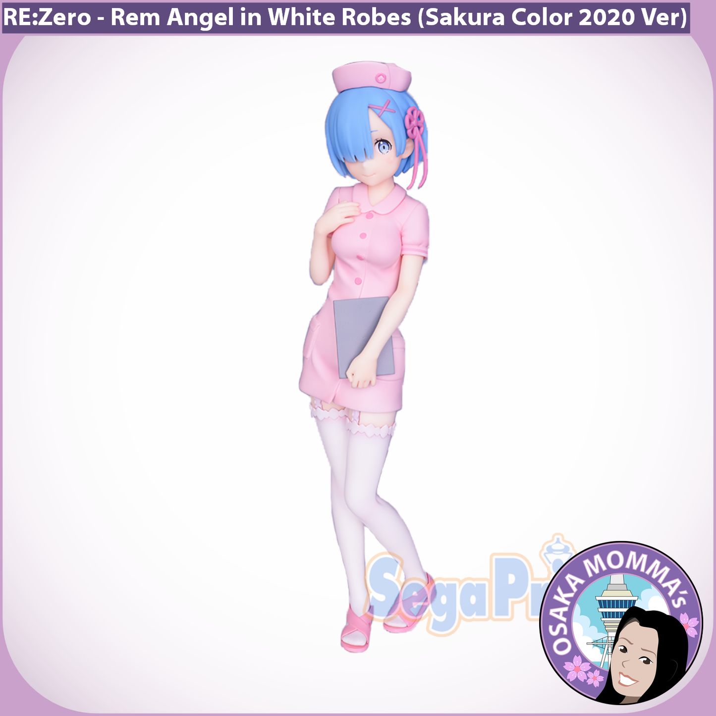 Rem Angel in White Scrubs (Sakura Version) Figure