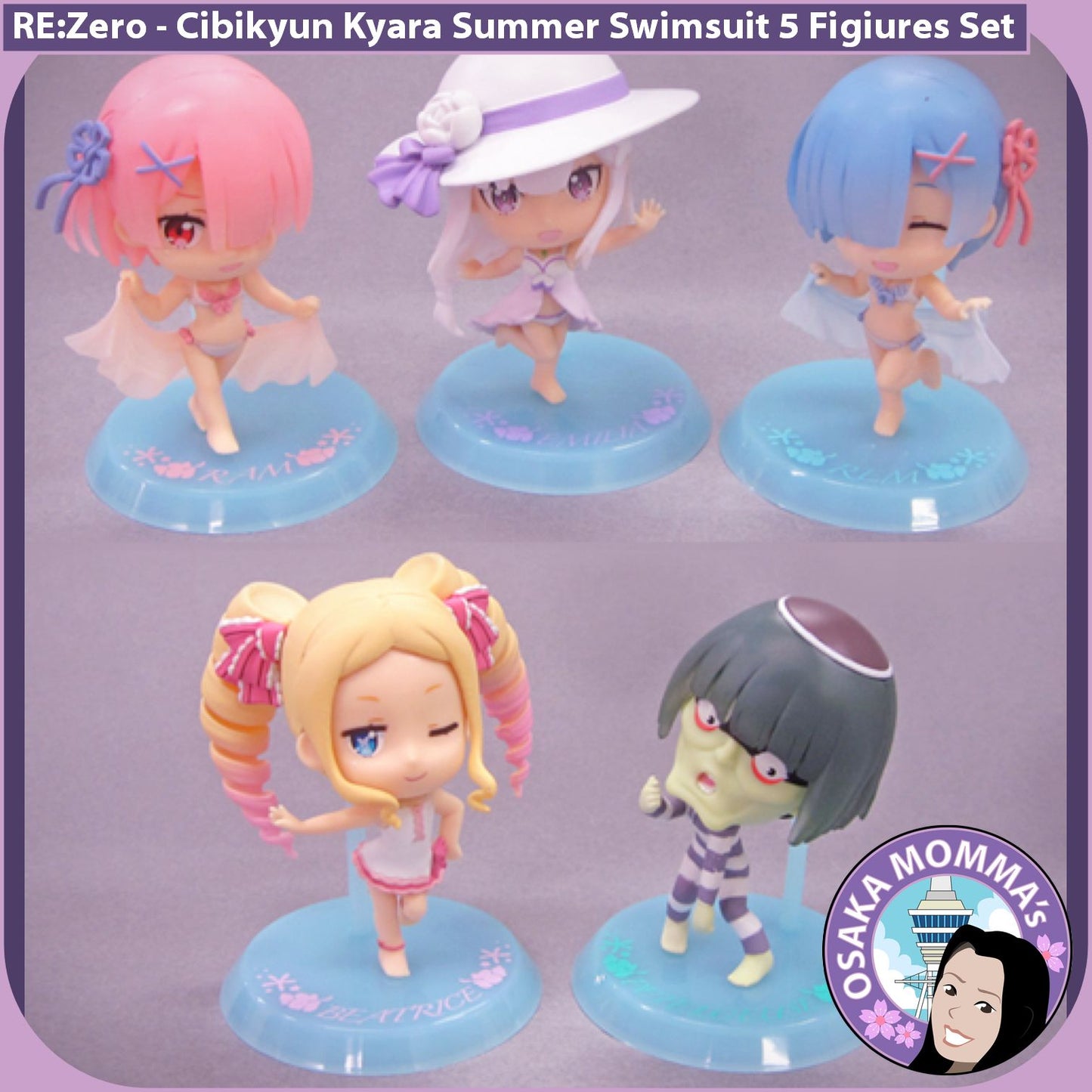 RE:Zero Chibikyun Swimsuit Set