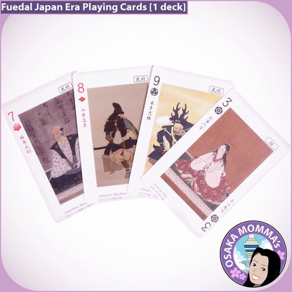 Feudal Japan Era Playing Cards