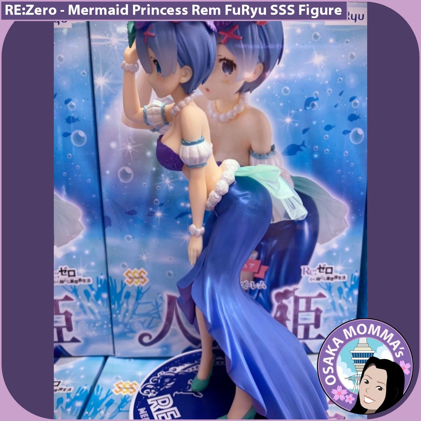 Rem Mermaid Princess FuRyu SSS Figure