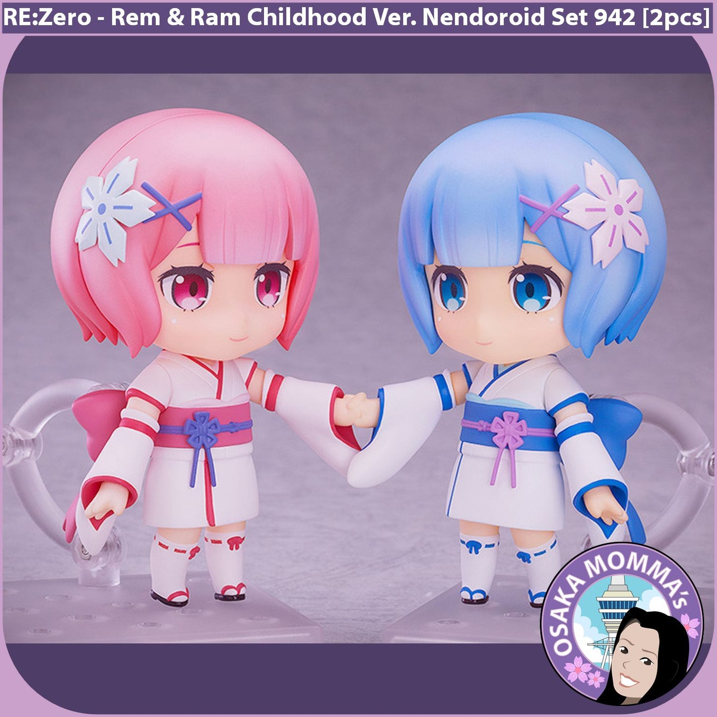 Rem & Ram Childhood Ver. Nendoroid Set 942