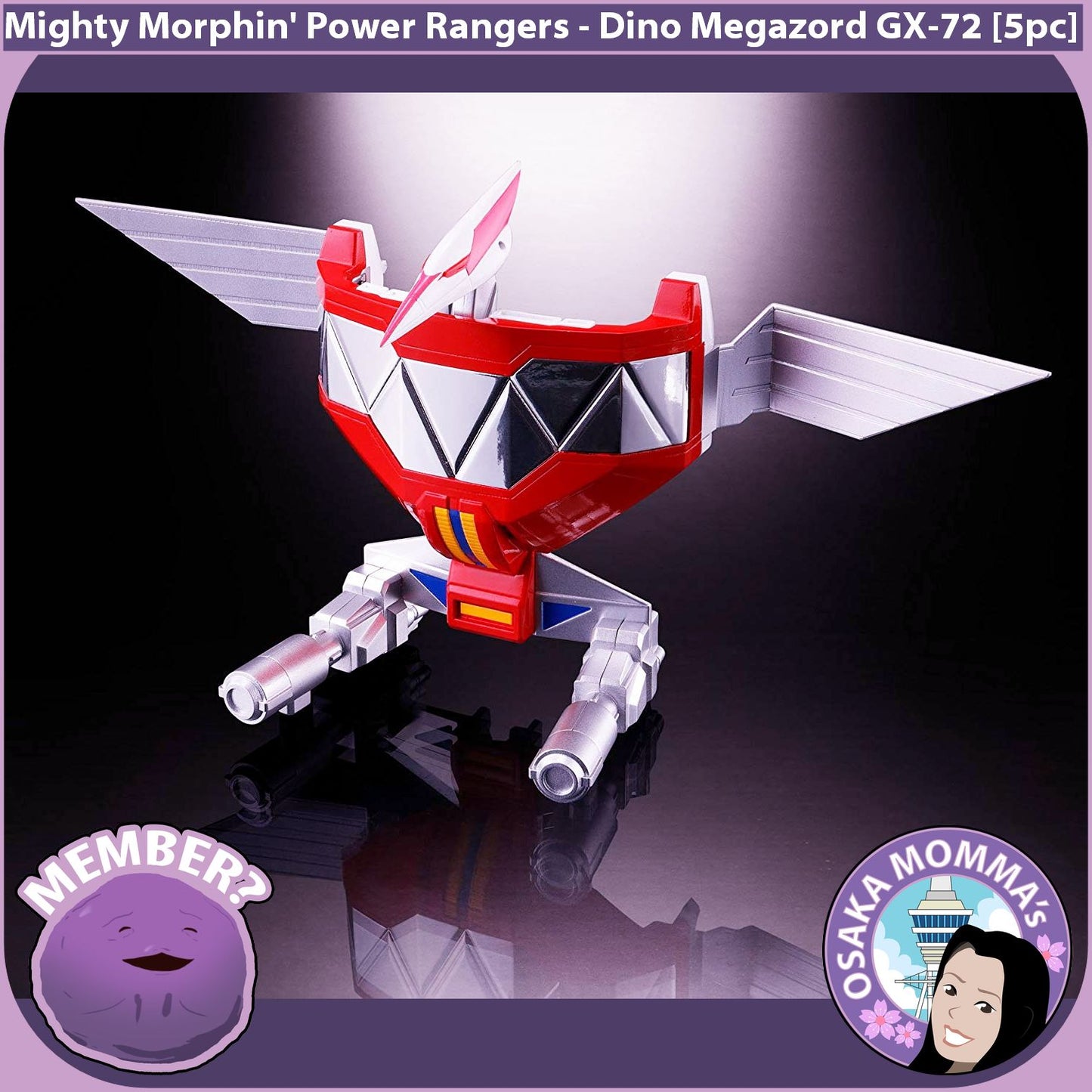 Mighty Morphin' Power Rangers Dino Megazord GX-72