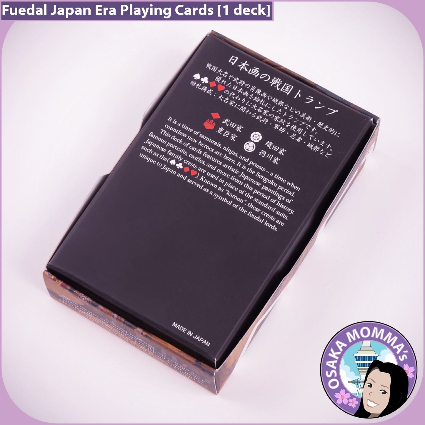 Feudal Japan Era Playing Cards