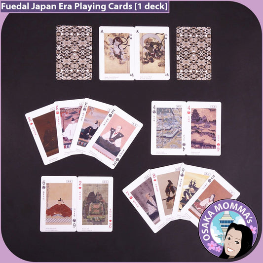 Feudal Japan Era Playing Cards