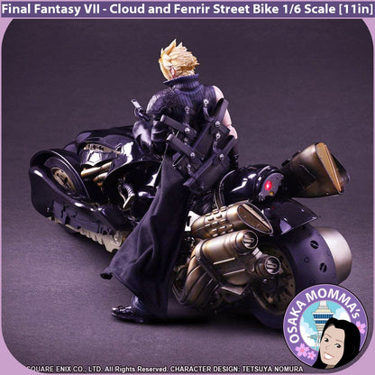 Cloud & Fenrir Street Bike 1/6 Scale Figure