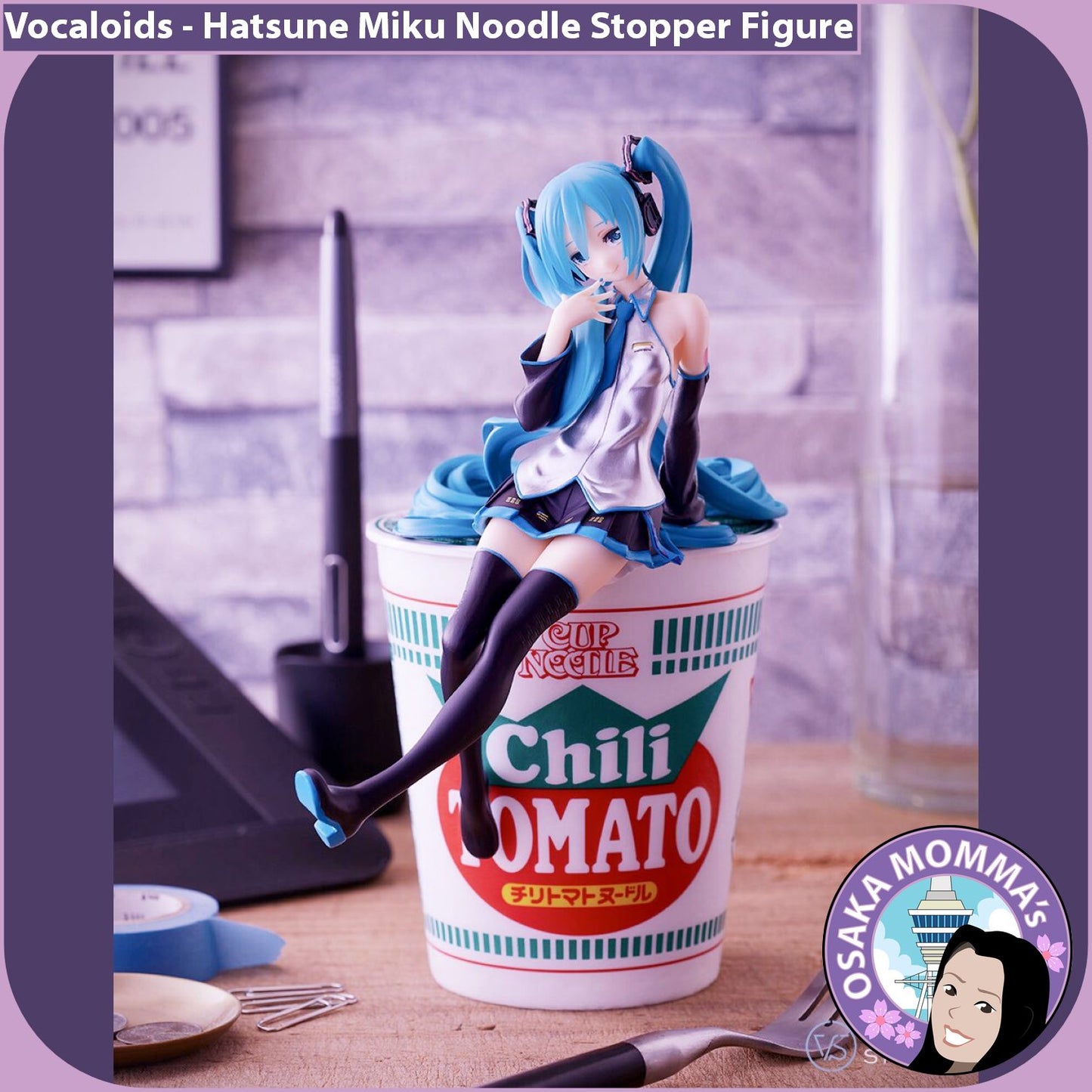 Hatsune Miku Noodle Stopper Figure