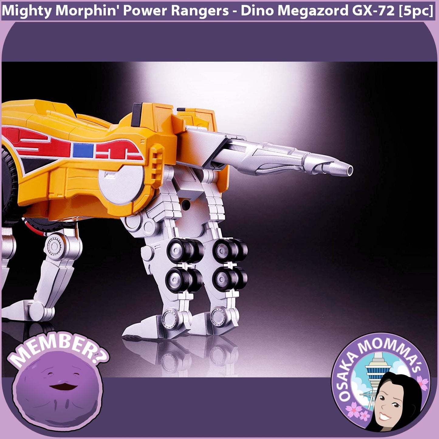 Mighty Morphin' Power Rangers Dino Megazord GX-72