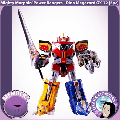 Mighty Morphin' Power Rangers Dino Megazord GX-72